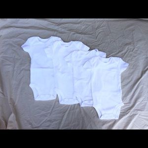 Basic White Onesie Set